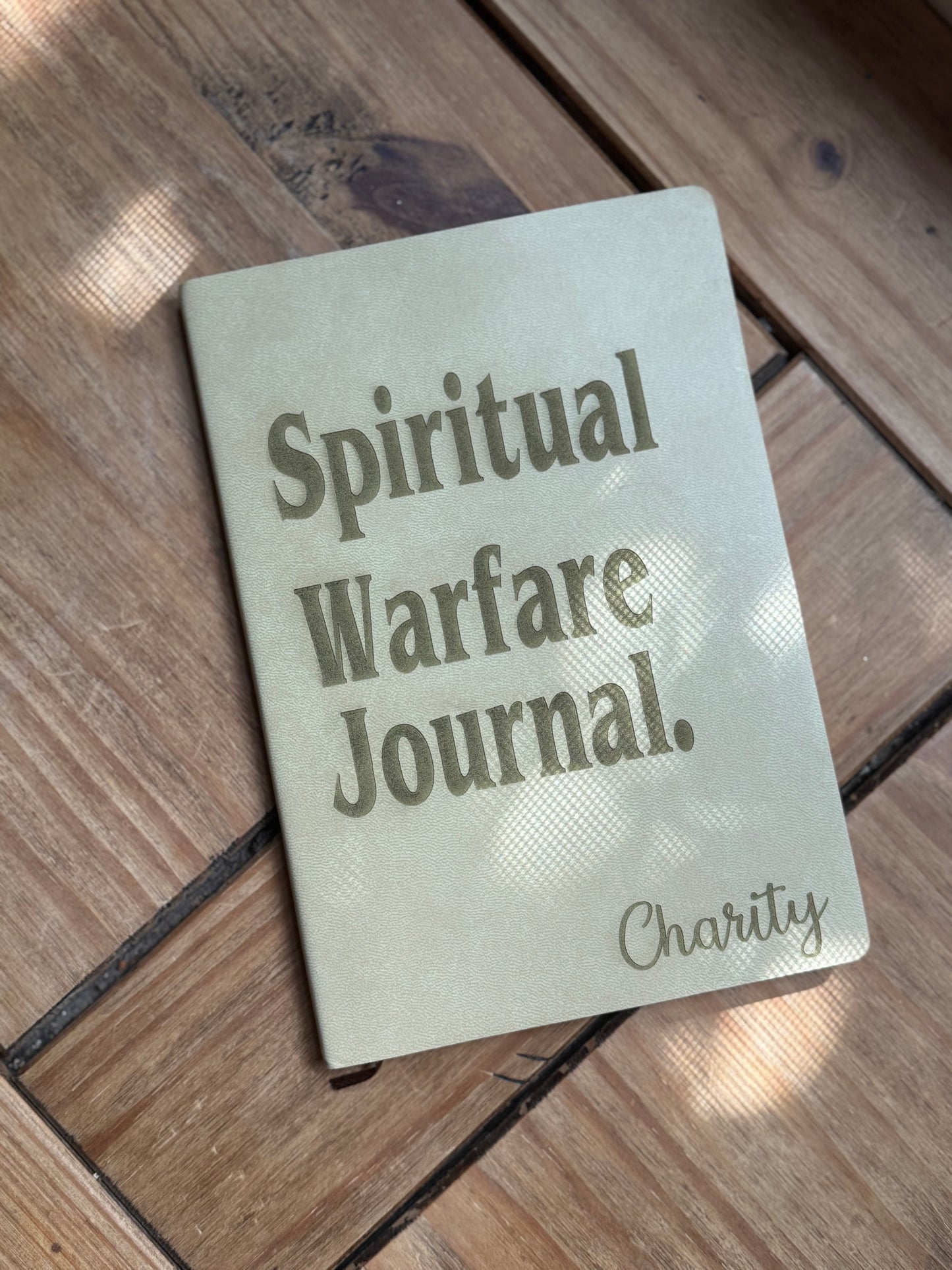 Personalized Leather Touch Journal – A5 Size (8"x5") | 128 Lined Pages