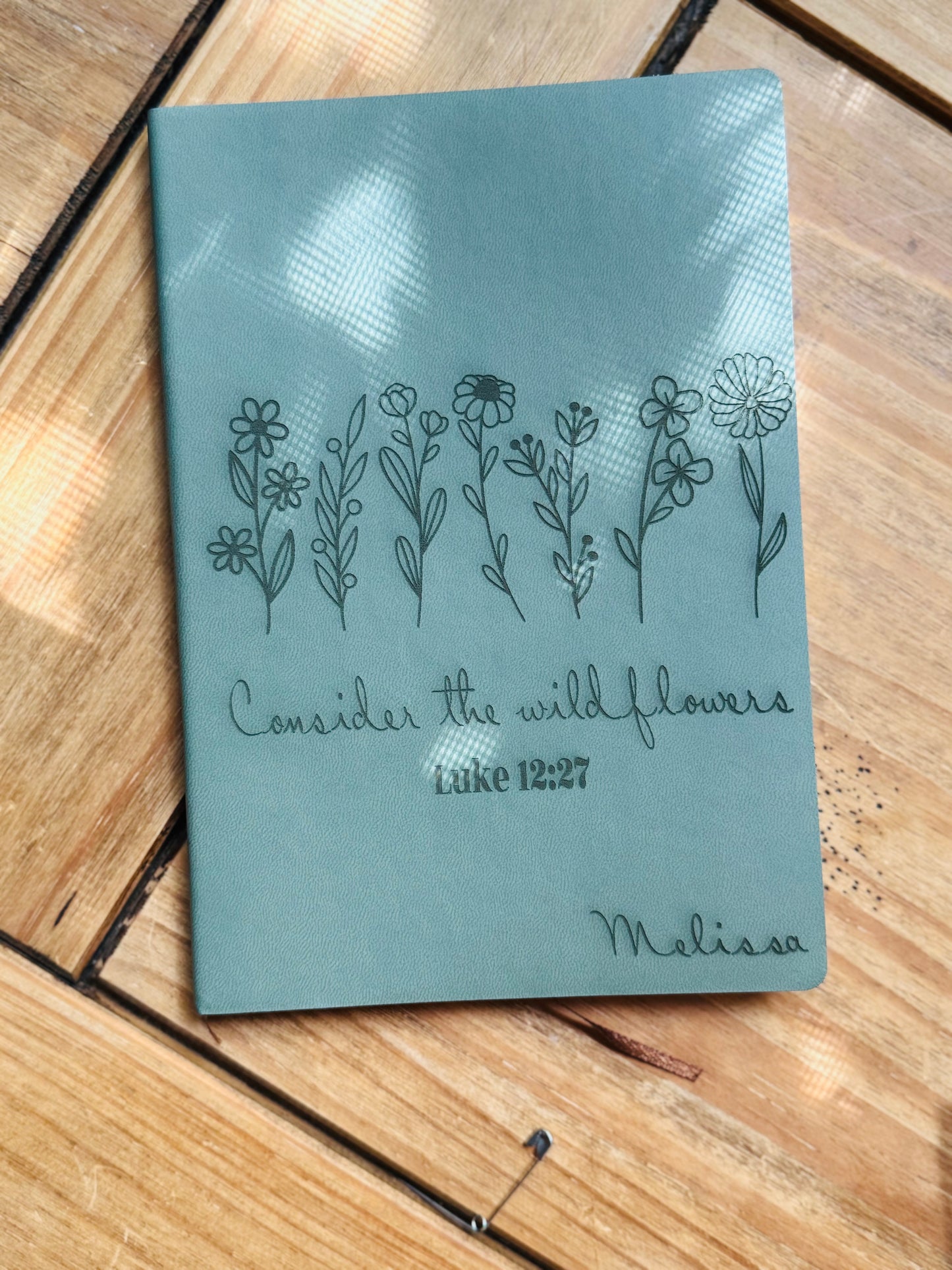 Personalized Leather Touch Journal – A5 Size (8"x5") | 128 Lined Pages