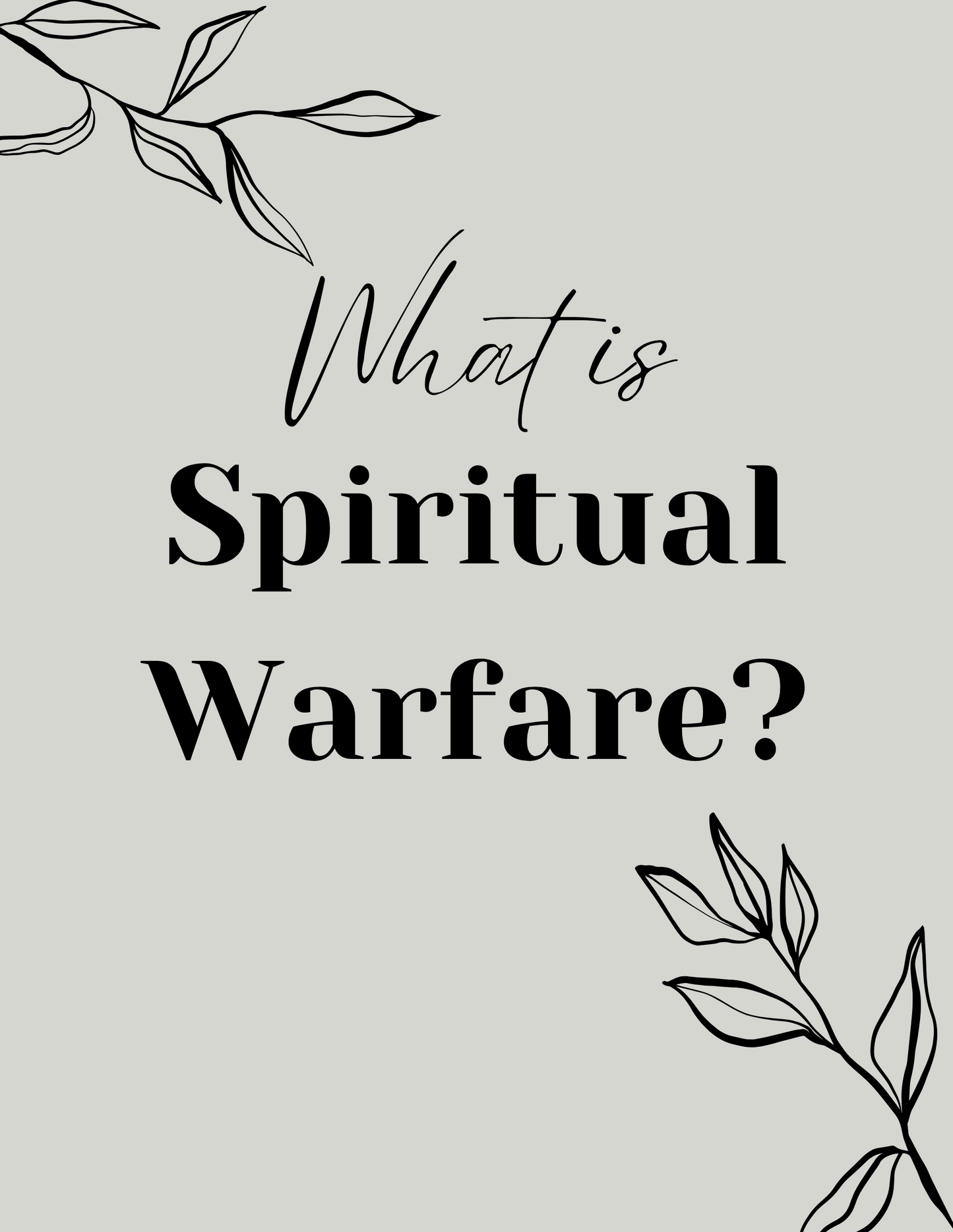 Spiritual Warfare Digital Journal | Scripture-Based Bible Study & Journaling Tool